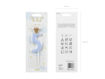Picture of CANDLE CROWN LIGHT BLUE NUMBER 5